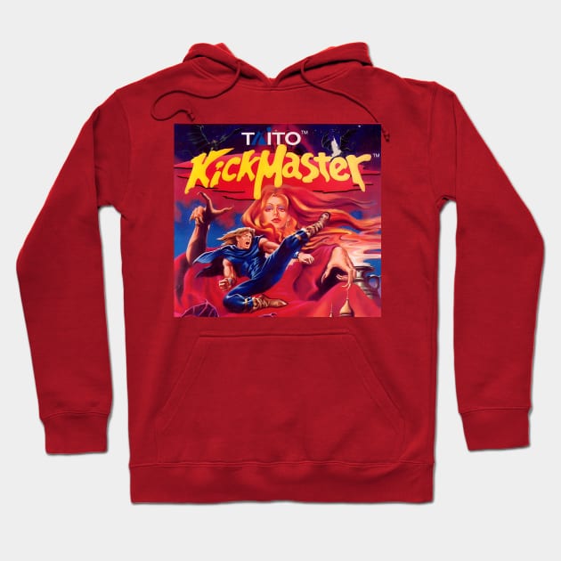 KickMaster box art!! Hoodie by AlphaNerdsUnited